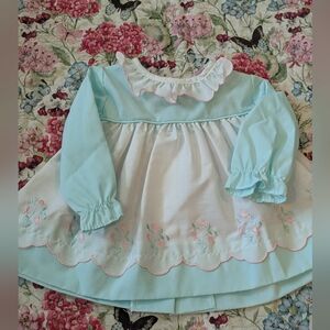 Baby Blue Vintage Dress Or Blouse